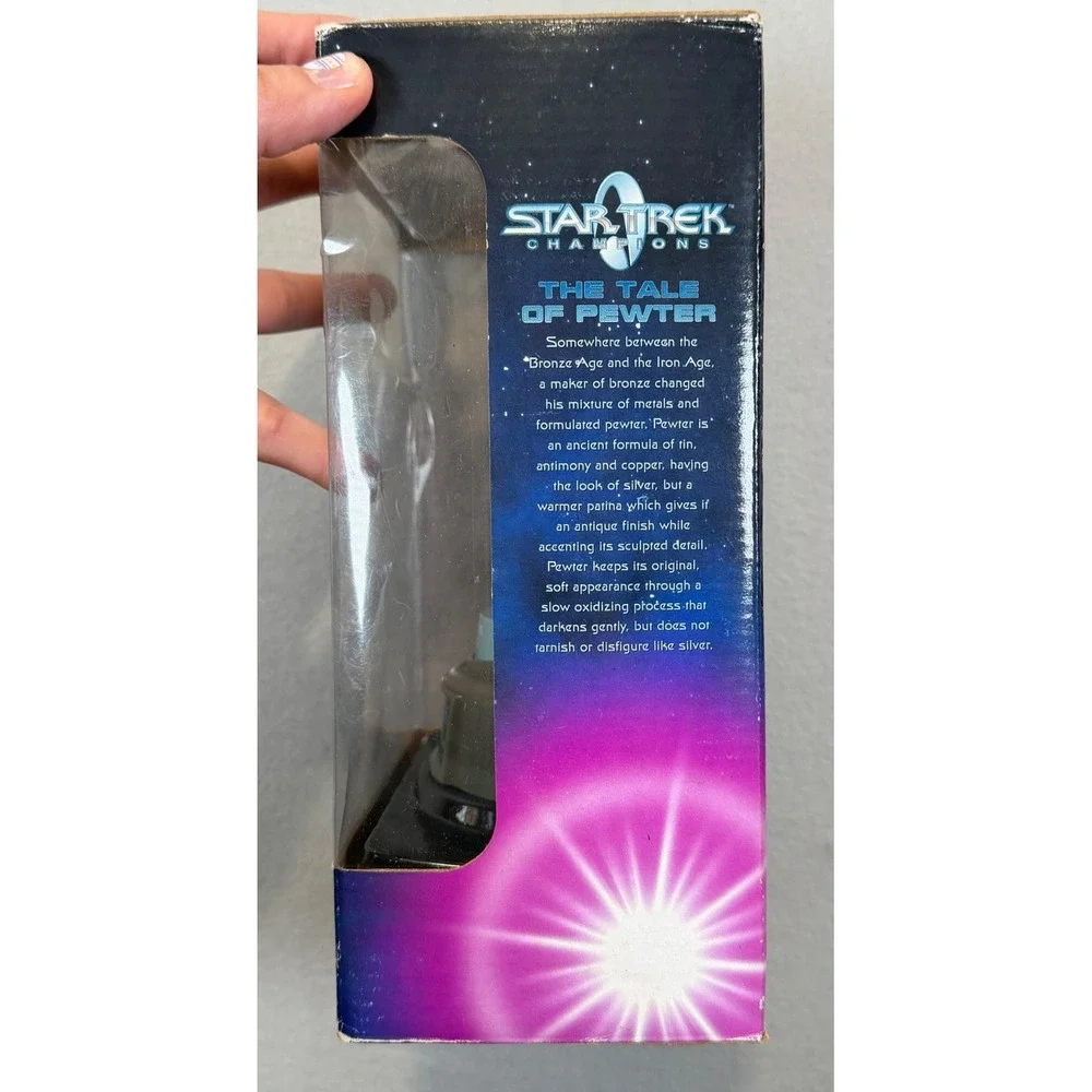 Star Trek Spock Pewter‎ Figure Ltd Ed 0790/9998 Champions 1979 Motion Pic